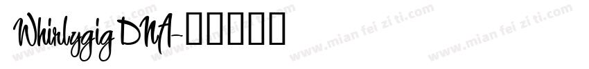 1 Whirlygig DNA字体转换